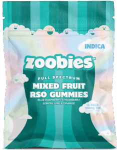 Mixed Fruit RSO Cannabis Gummies